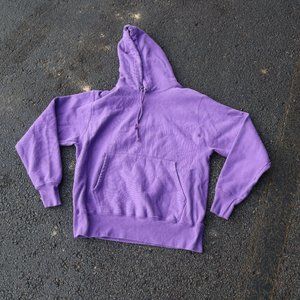 Y2K Lavender Purple Champion Reverse Weave Hoodie Men's Medium Excellent